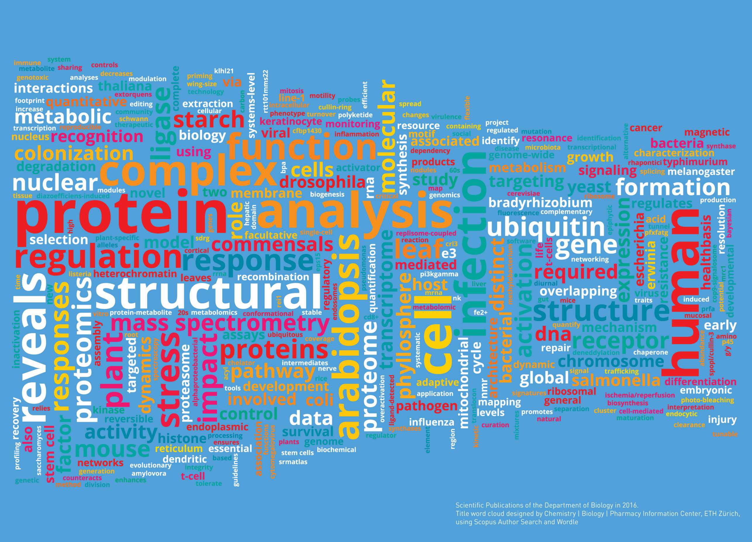 Visualisierung Forschung D-BIOL 2016